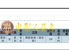 北舞音樂劇 女生第12名